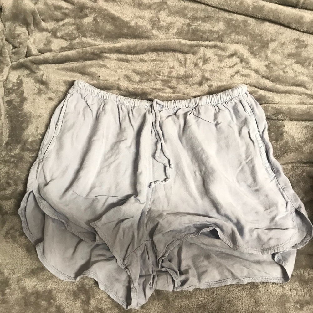 High waisted flowy shorts
